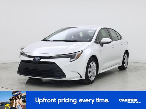 White 2025 Toyota Corolla Hybrid LE