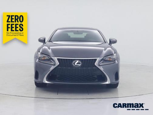 Gray 2015 Lexus RC 350