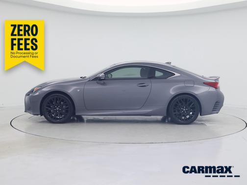 Gray 2015 Lexus RC 350