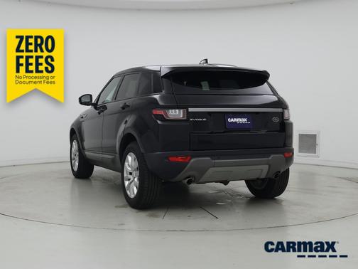 Black 2019 Land Rover Range Rover Evoque SE