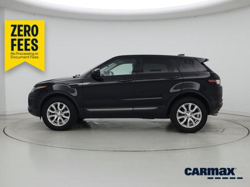 Black 2019 Land Rover Range Rover Evoque SE