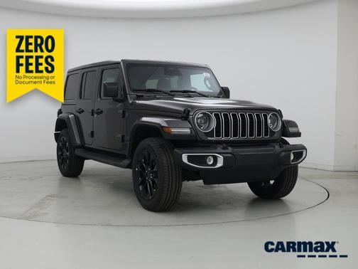 Gray 2025 Jeep Wrangler 4xe Sahara