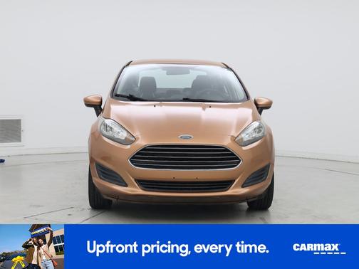 Orange 2017 Ford Fiesta SE