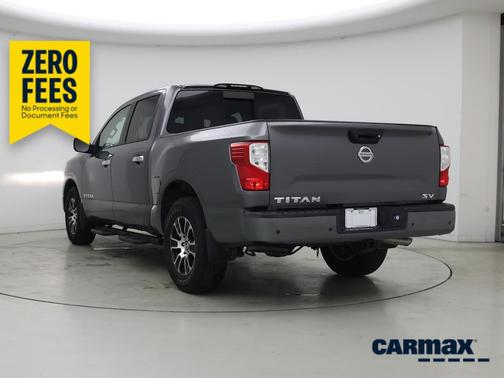 Gray 2021 Nissan Titan SV