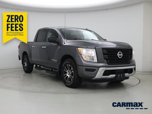 Gray 2021 Nissan Titan SV