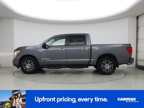 Gray 2021 Nissan Titan SV