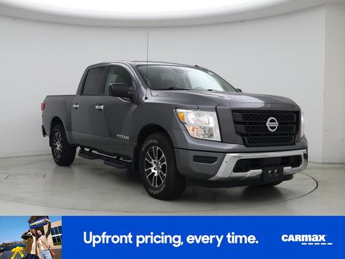 Gray 2021 Nissan Titan SV