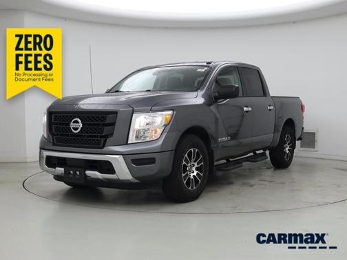 Gray 2021 Nissan Titan SV