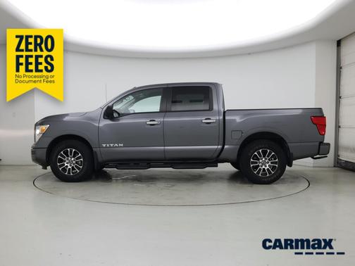 Gray 2021 Nissan Titan SV