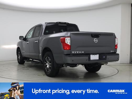 Gray 2021 Nissan Titan SV