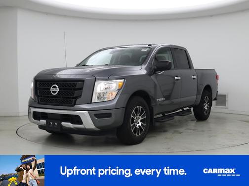 Gray 2021 Nissan Titan SV