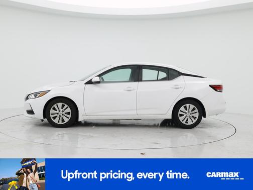 White 2021 Nissan Sentra S