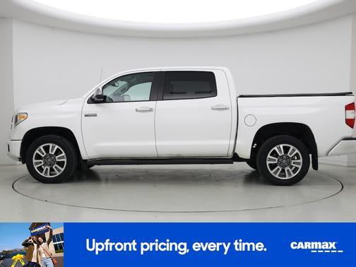 White 2018 Toyota Tundra Platinum