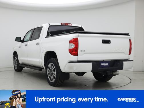 White 2018 Toyota Tundra Platinum