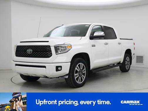 White 2018 Toyota Tundra Platinum