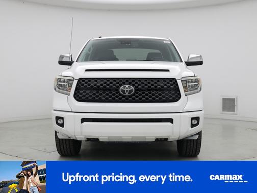 White 2018 Toyota Tundra Platinum