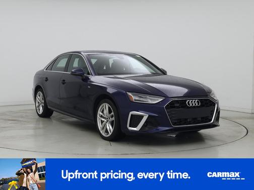 Blue 2020 Audi A4 Premium