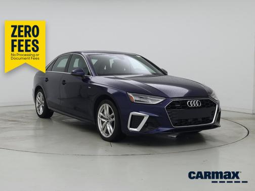 Blue 2020 Audi A4 Premium