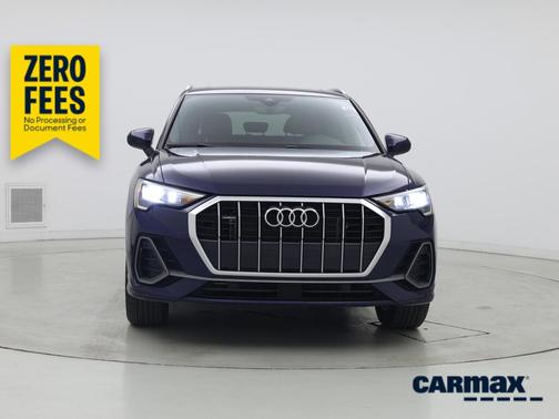 Blue 2022 Audi Q3 S-Line Premium