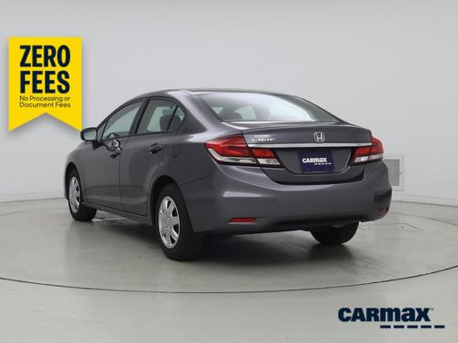 Gray 2015 Honda Civic LX