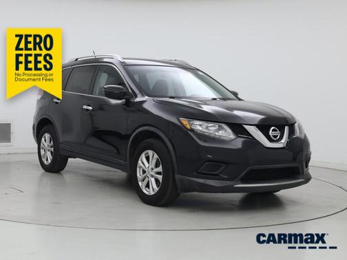 Black 2016 Nissan Rogue SV