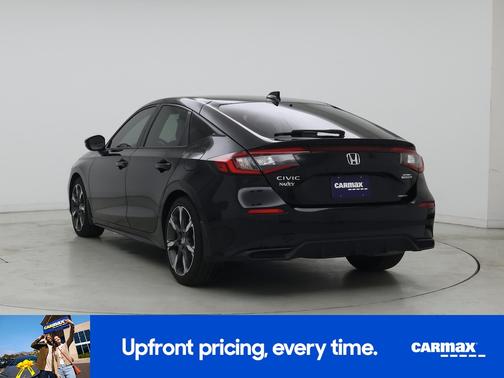 Black 2025 Honda Civic Hybrid Sport Touring