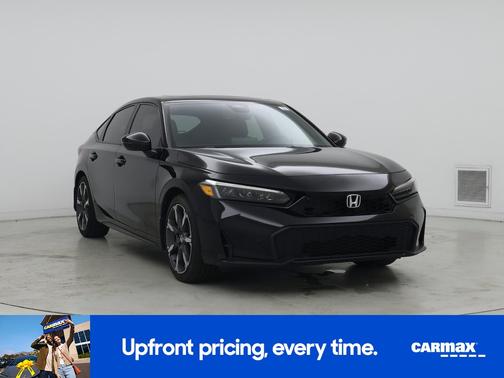 Black 2025 Honda Civic Hybrid Sport Touring