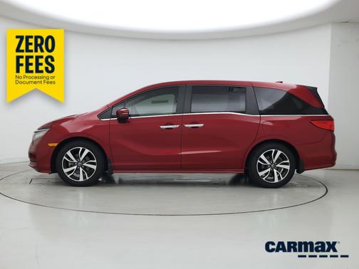 Red 2022 Honda Odyssey Touring