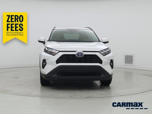White 2023 Toyota RAV4 Hybrid XLE Premium
