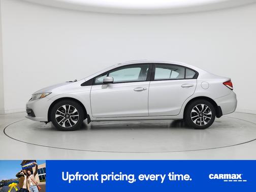 Silver 2015 Honda Civic EX