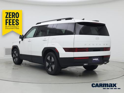 White 2025 Hyundai SANTA FE HEV SEL