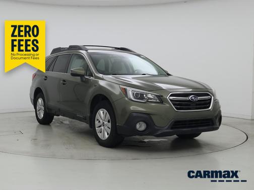 Green 2018 Subaru Outback 2.5I Premium