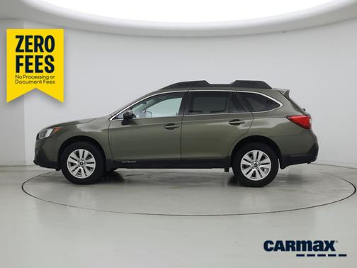 Green 2018 Subaru Outback 2.5I Premium