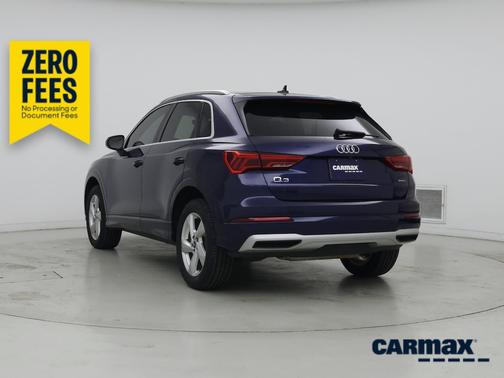 Blue 2021 Audi Q3 Premium