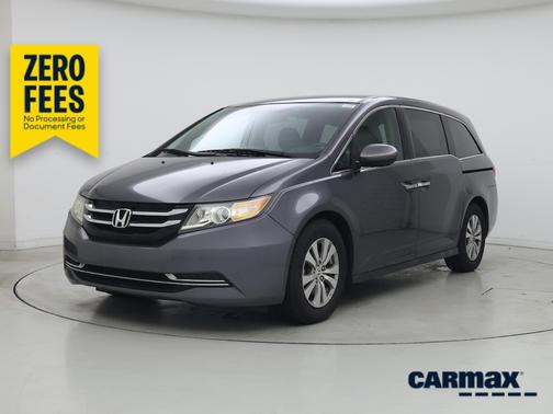 Gray 2017 Honda Odyssey SE