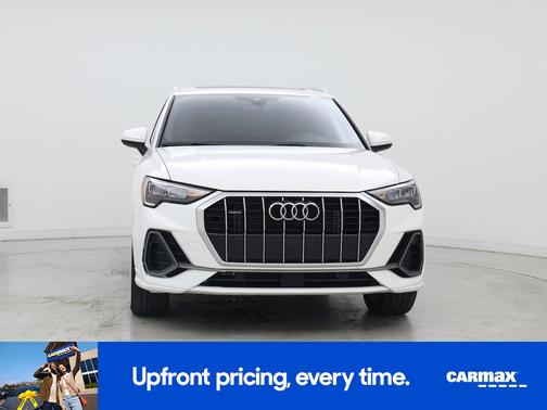 White 2022 Audi Q3 S-Line Premium