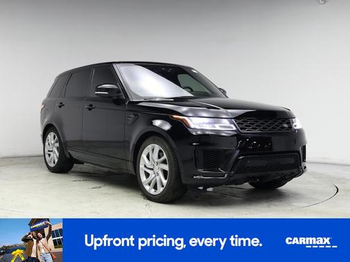 Black 2019 Land Rover Range Rover Sport Supercharged Dynamic
