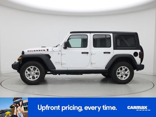 White 2021 Jeep Wrangler Unlimited Islander