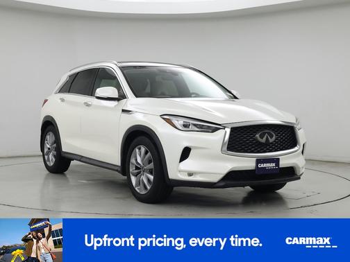 White 2020 INFINITI QX50 Luxe