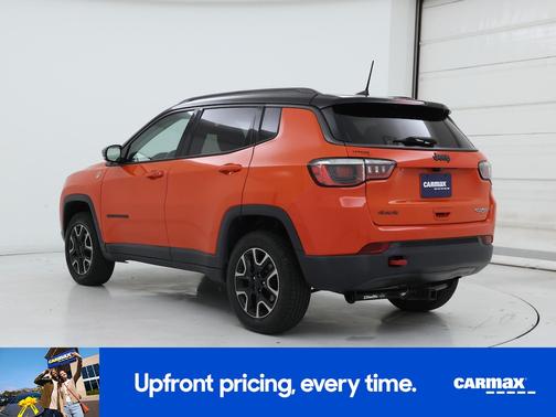 Orange 2018 Jeep Compass Trailhawk