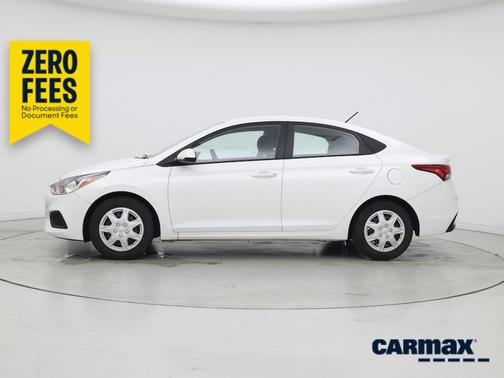 White 2020 Hyundai Accent SE