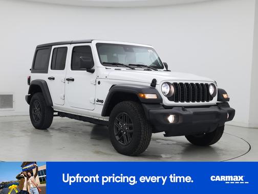 White 2024 Jeep Wrangler Sport S