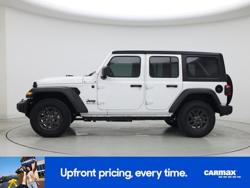 White 2024 Jeep Wrangler Sport S