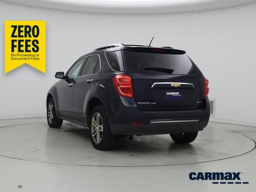 Blue 2017 Chevrolet Equinox Premier