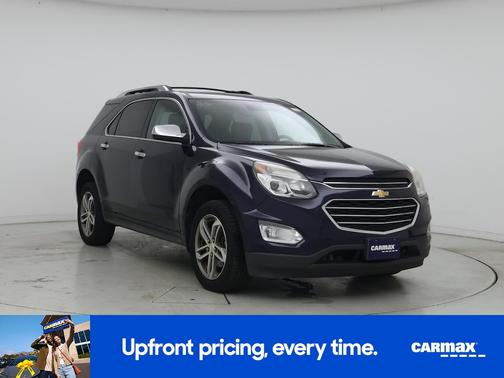 Blue 2017 Chevrolet Equinox Premier