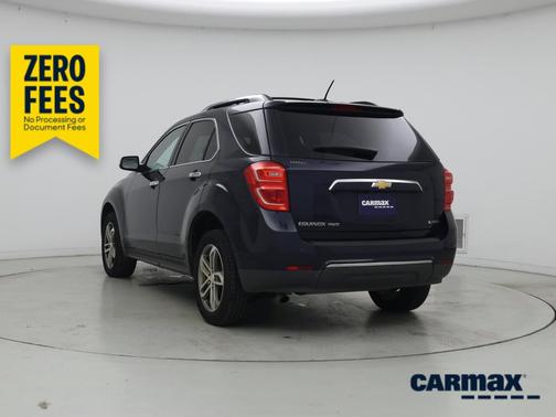 Blue 2017 Chevrolet Equinox Premier