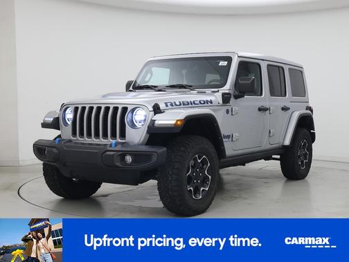 Silver 2023 Jeep Wrangler 4xe Unlimited Rubicon