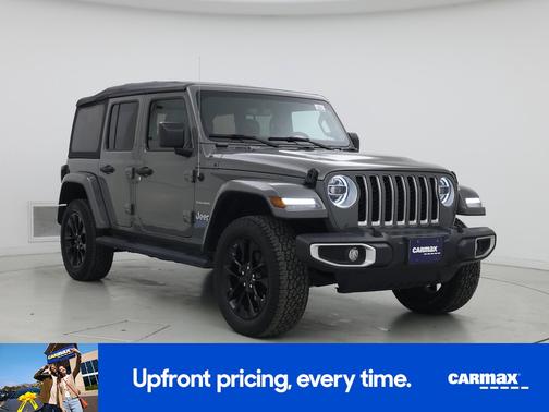 Gray 2021 Jeep Wrangler Unlimited 4xe Unlimited Sahara