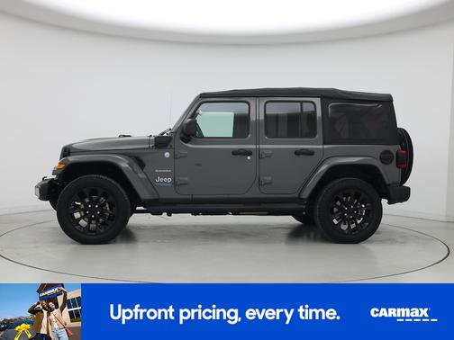 Gray 2021 Jeep Wrangler Unlimited 4xe Unlimited Sahara