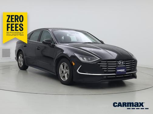 Black 2020 Hyundai SONATA SE